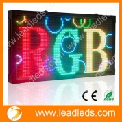 La fábrica de China 104 * 56 cm RGB A Todo Color P10 Multi-line Al Aire Libre Impermeable LED Mensaje de la Muestra Moving Scrolling led Display Board para la tienda