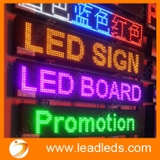 La fábrica de China Publicidad de la exhibición de LED aceptar tamaños y colores personalizados con la mejor calidad visual y una buena