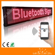 Bluetooth o USB programable desplazamiento pantalla de mensajes tablero de la muestra