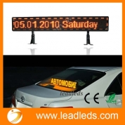China professional Led sign supply for car new design USB programmable P6 screen