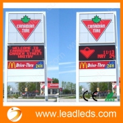 China Custom made size outdoor programmable electronic signs (P10 series) factory