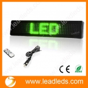 China DC 12V LED CAR Message Moving Scrolling Sign Display by Remote Sending Message factory