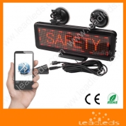 China DC12V LED Car Sign Board by Vaccum Suckers Mount (LLD400-C1664) factory