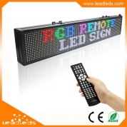 China Exclusive designed RGB remote led sign with Multiple Text Line factory