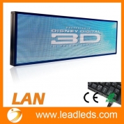 Leadleds® 39 X 14 Inches Full Color Indoor LED Video Display Screen Led Message Sign Programmable, 3-in-1 Led, Clearly Display Video / Music(voice), Fast Program By LAN
