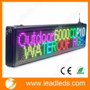 China Full Color Led Display Outdoor Waterproof iOS Android Program with Temperature Sensor factory