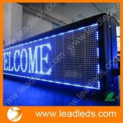 La fábrica de China El tablero de la muestra de la pantalla LED de la publicidad programable del USB de Leadleds, diversos tamaños disponibles y colores