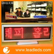 USB programmable rechargeable indoor led display board (LLD300-B1664)