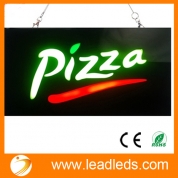 China Leadleds LED Open Signs Message Programmable Display Board Resin Glow Card Luminous Motion Display Flashing  Bright Light Neon factory