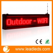 China Leadleds LED Outdoor Scrolling Display Boards Programmable by Android WIFI Used for Business Boards factory