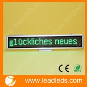 China Leadleds Led Display Sign Board  Scrolling Message Programmable Lithium Batteries Rechareable for Car Sign factory
