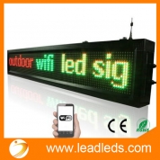 Leadleds Outdoor Wifi Remote Control Led Display  Scrolling Programmable Message Led Sign Board for Business and Store