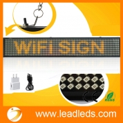 China Leadleds  Scrolling Message LED Advertising Display Board Programmable by Android WIFI wireless Remote Control factory