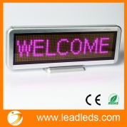 Leadleds Scrolling Message Led Sign Display Board Rechargeable USB Programmable Used for business