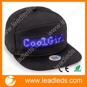 China Leadleds Sign Hats for Men Baseball Trucker Halloween Birthday New Year's Christmas Party Hat factory