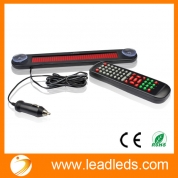 China Led scrolling sign by remote program with DC12v cigar lighter (LLDT460-D740) factory