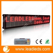 China P7.62 INDOOR LED SIGNS BRIGHT PROGRAMMABLE SCROLLING MESSAGE DISPLAY factory