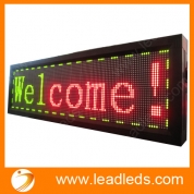 China Red/green/yellow color scrolling led text panel(different sizes avaiable) factory