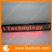 China Single color customized size led electronic sign for fashion advertising factory