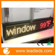 iOS Outdoor Signs with Temperature Sensor Multicolor Yard Signs by Your Phone Programming Message