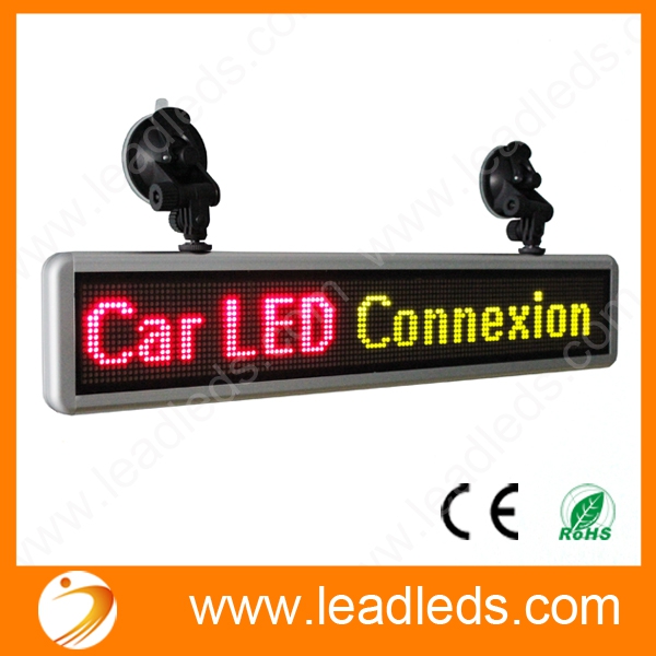 12V Car LED Programmable Showcase Message Sign Scrolling Display Lighting  Board