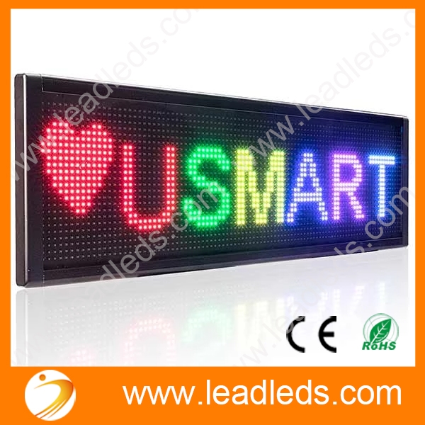 Leadleds 20-Zoll-Vollfarb-LED-Panel für Autoschild-Anzeigetafel, schne