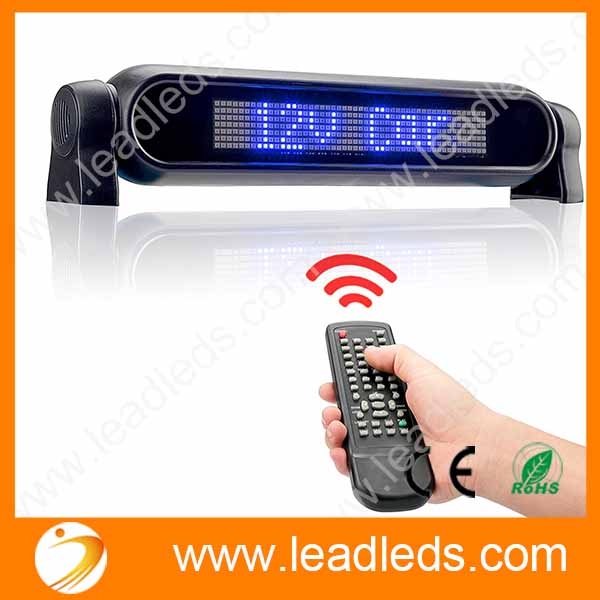 Marquee Sign Blue Message by Remote Program & DC12V